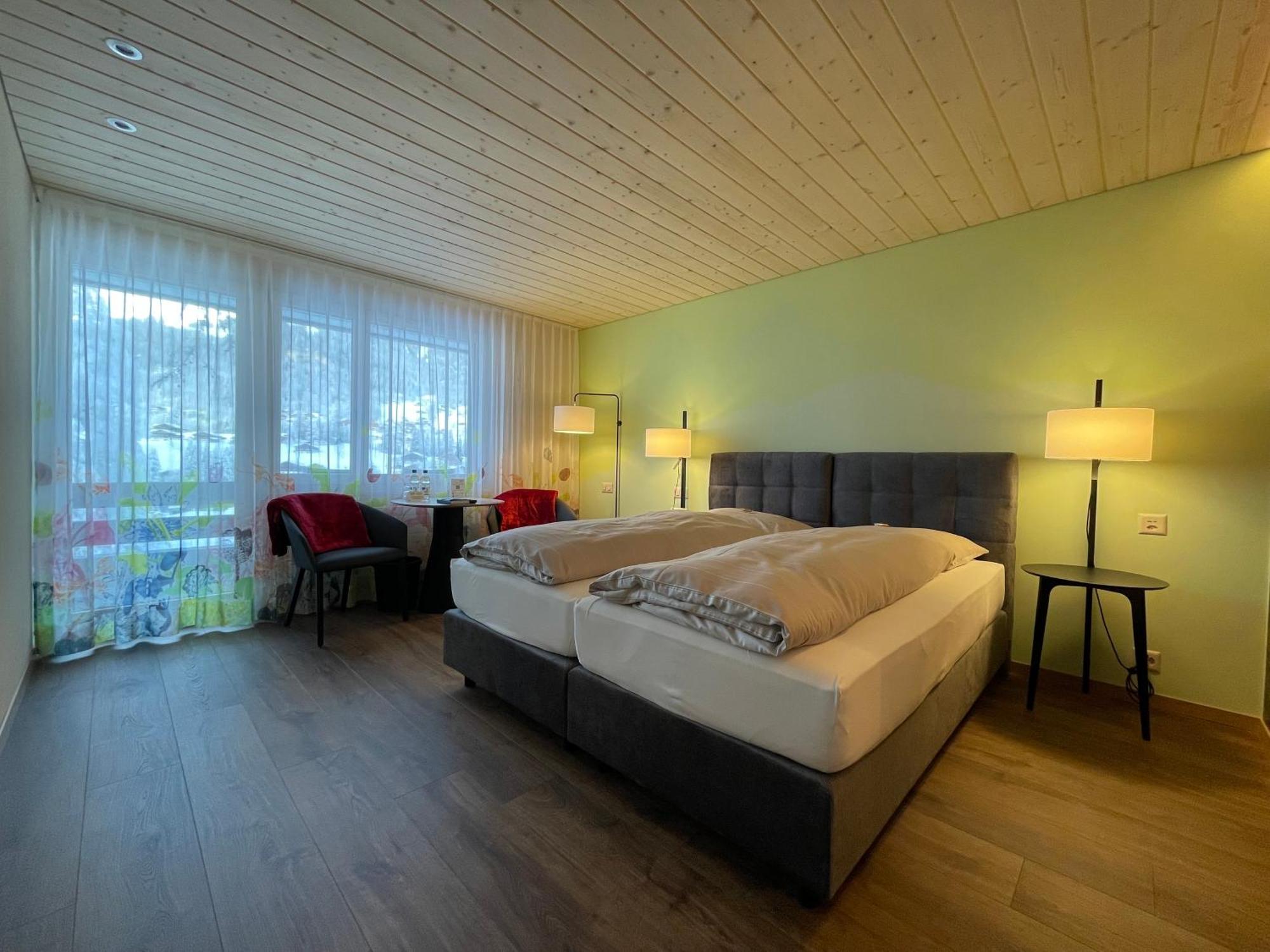 Ferien- Und Familienhotel Alpina Adelboden Exterior photo